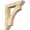 Ekena Millwork Westlake Slat Rough Sawn Bracket w/ Offset Brace, Douglas Fir, 6"W x 26"D x 30"H BKT0604X26X30WTL06RDF - alternate 1